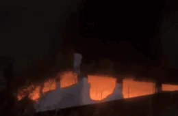 Incêndio em Palmas (TO): Fogo em poste se espalha para prédio comercial na 512 Sul