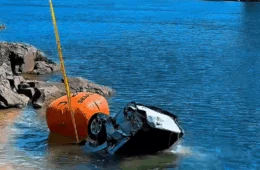Resgate na Ponte JK: caminhonete é içada do Rio Tocantins após quase 8 meses da tragédia