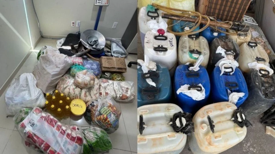 Casa de Governo apreende 300 kg de mantimentos em Mucajaí durante operação contra garimpo ilegal na Terra Yanomami