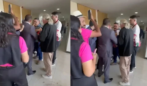 Confusão marca evento do Sinter em hotel no bairro Mecejana