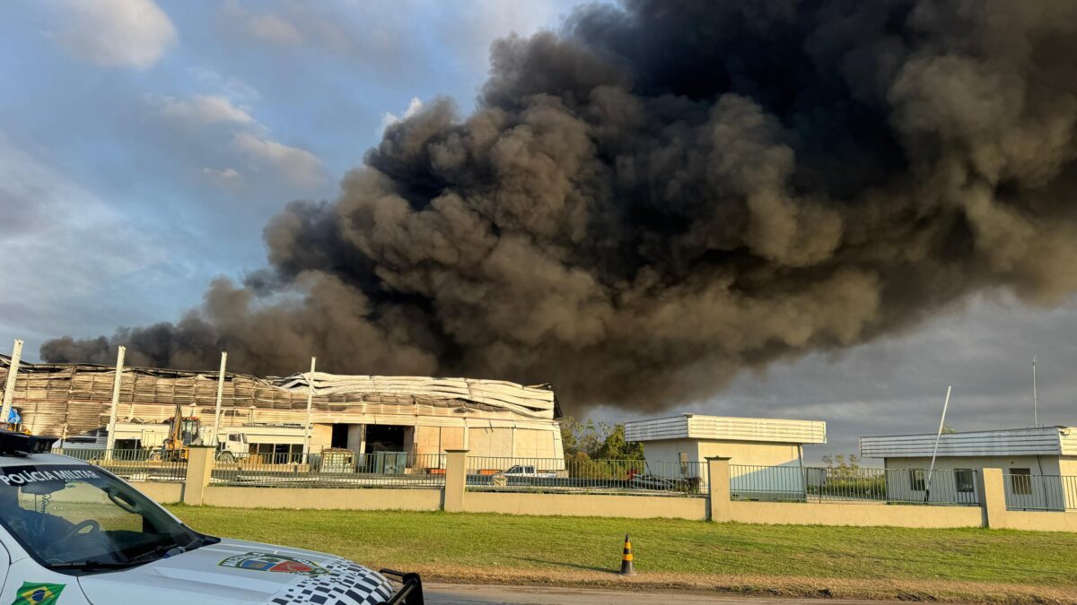 incêndio distrito industrial