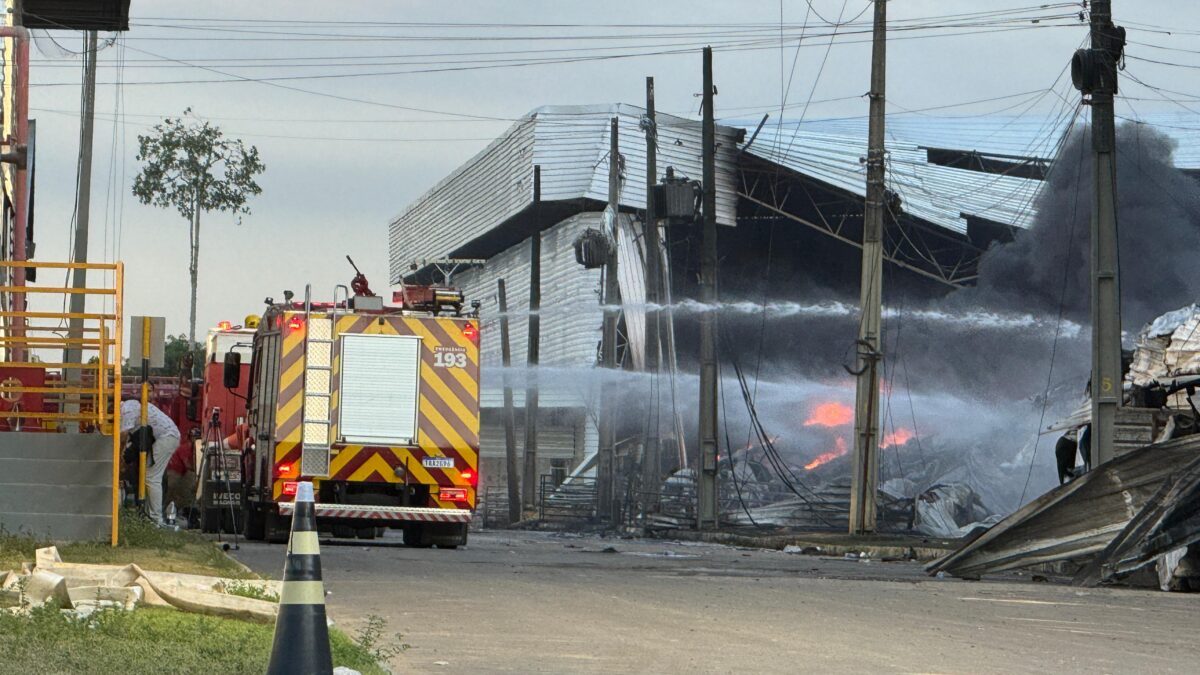 incêndio distrito industrial