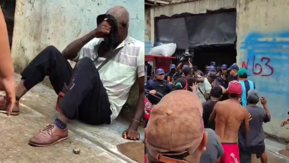 Guarda Municipal usa spray de pimenta contra ambulante em ação da Prefeitura no Centro de Manaus