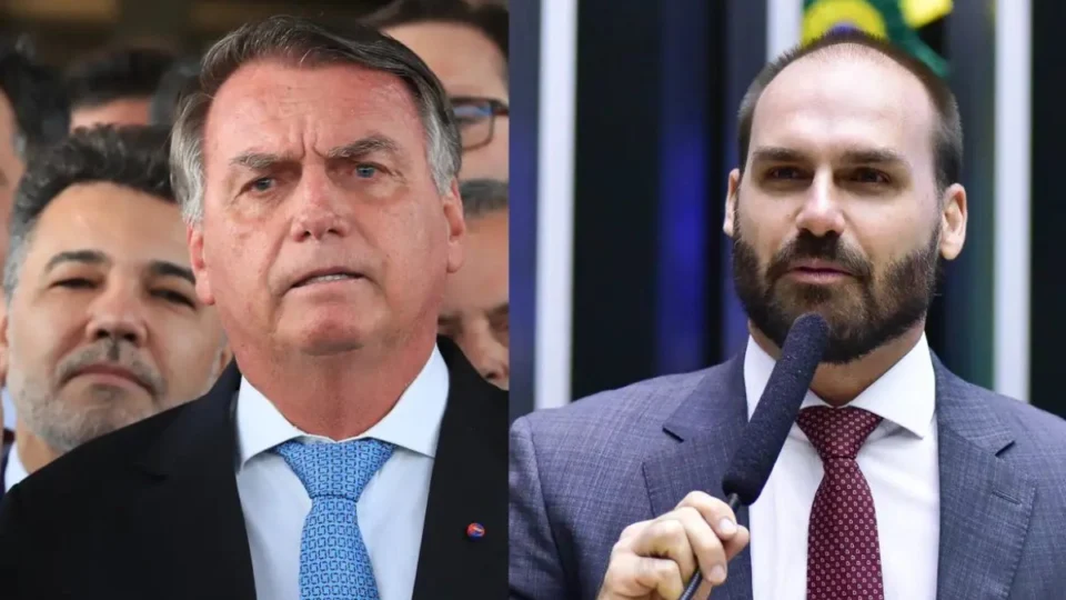 Bolsonaro e Eduardo indiciados por coação em golpe; PF descobre ‘tentativa de fuga’ para Argentina