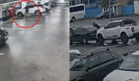 VÍDEO: dupla é presa suspeita de furtos em veículos com ‘Chapolin’ em Manaus