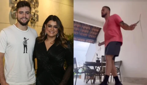 Ex-marido de Preta Gil reage a ameaça de internauta com ironia: ‘te enforcar com essa corda’; veja vídeo