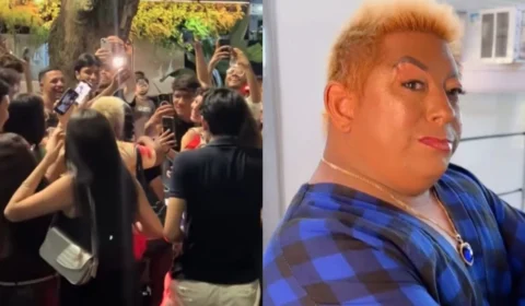 Famosa? Patixa arrasta multidão de jovens no Pará e quase não consegue andar em ruas; veja vídeo