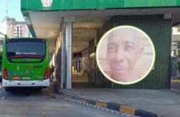 Gari tem perna esmagada por ônibus no Terminal 1 ao tentar atravessar via em Manaus