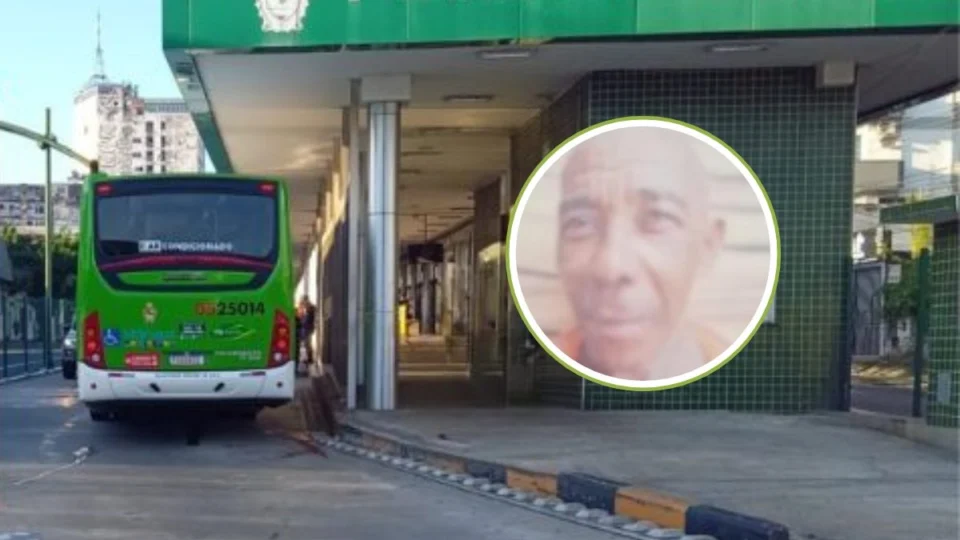 Gari tem perna esmagada por ônibus no Terminal 1 ao tentar atravessar via em Manaus