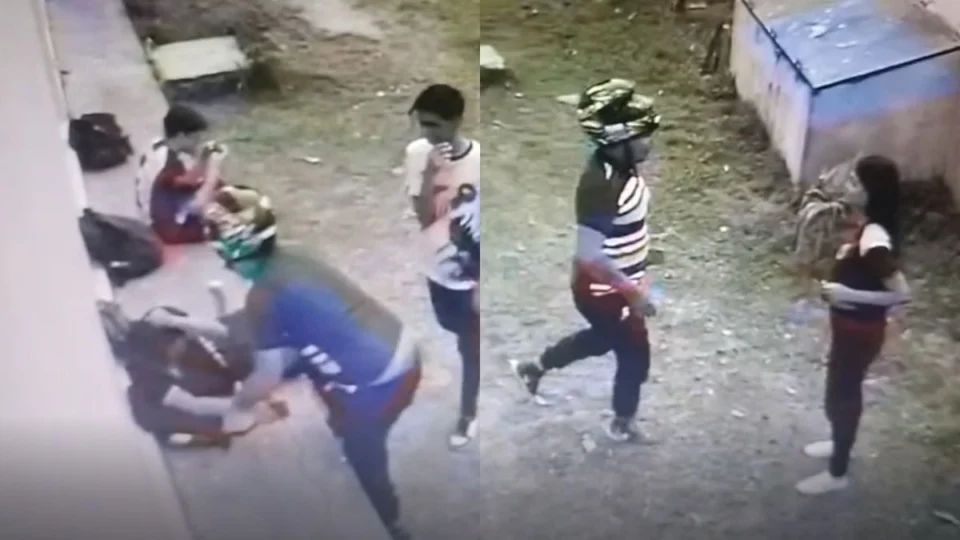 VÍDEO: homem invade escola e assalta alunos em Manaus em menos de 30 segundos
