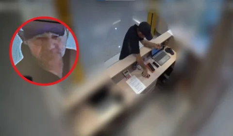 VÍDEO: homem é flagrado furtando celulares em clínica de Manaus