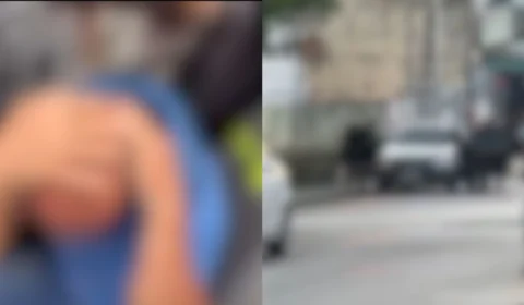 VÍDEO: homem é espancado após ser flagrado assediando mulher dentro de carro em Manaus