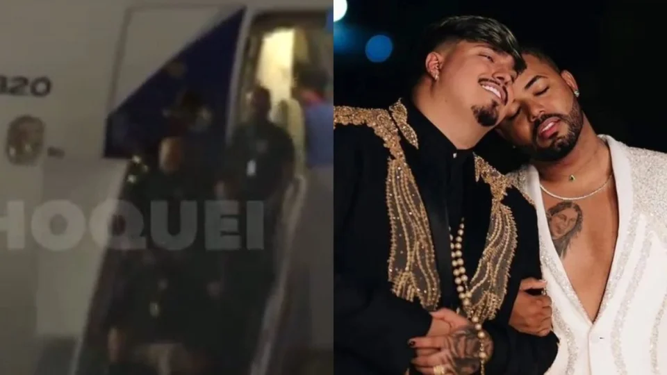 Vídeo mostra chegada de Hytalo Santos e marido ao presídio do Róger em João Pessoa