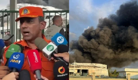 Incêndio em Manaus: comandante descarta risco de fogo atingir a floresta e comenta sobre vítimas