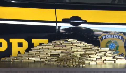 PRF apreende 103kg de ouro em Boa Vista, a maior carga já interceptada em Roraima