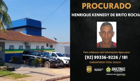 Homem é preso após dar garrafada e facadas em jovem que o rejeitou no Amazonas