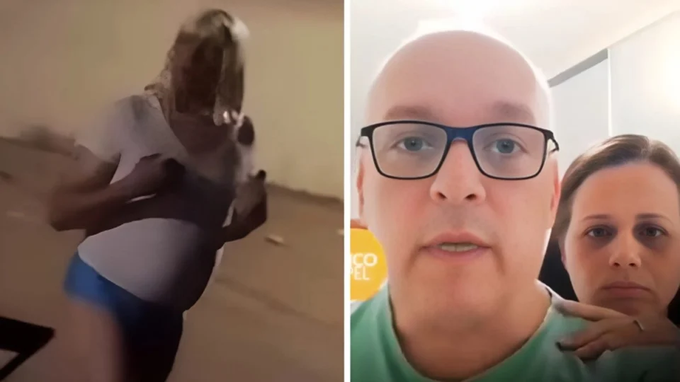 Pastor choca fiéis ao ser flagrado de calcinha e peruca loira; veja vídeo