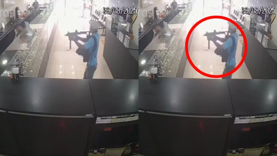 Suspeitos de assalto a relojoaria no Centro de Manaus são presos; crime teve tiroteio e uso de submetralhadora