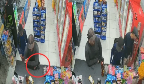 Trio armado assalta loja de conveniência na Cidade Nova, em Manaus; veja vídeo