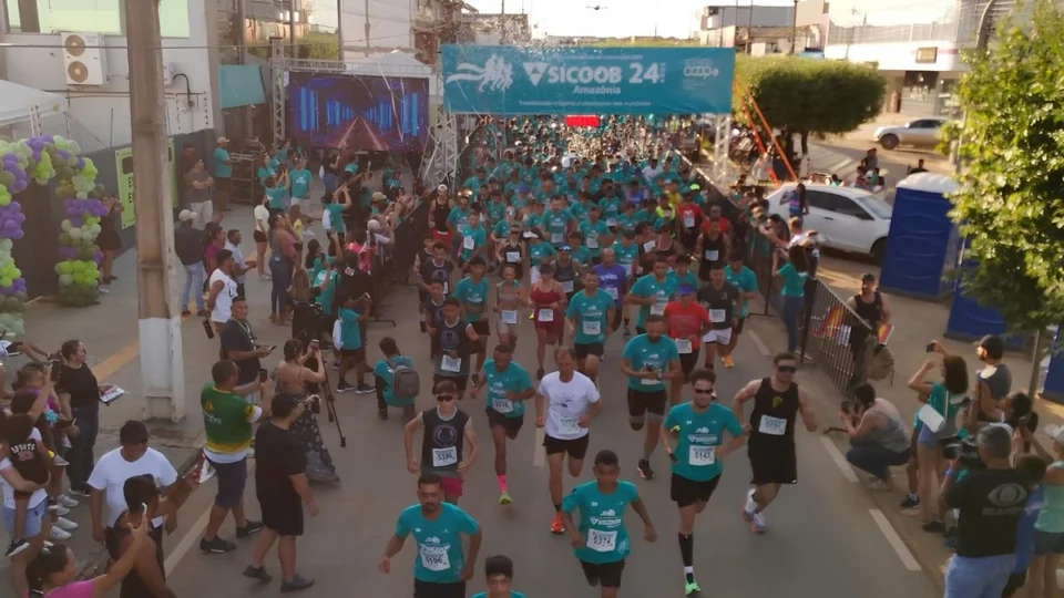 VÍDEO: Buritis celebra 24 anos do Sicoob Amazônia com 2ª Corrida e Caminhada da Cooperação
