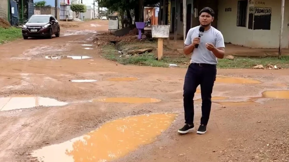 Vídeo: Moradores do bairro Lagoa enfrentam dificuldades com infraestrutura precária em Porto Velho