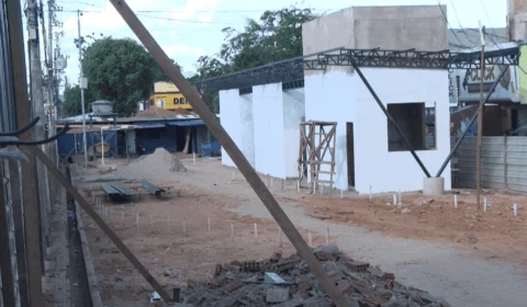 Obra de Calçadão no Acre está parada por falta de pagamento a operários, denuncia Sindicato