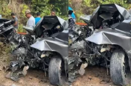 Jovem morre em acidente na BR-174 próximo a Presidente Figueiredo