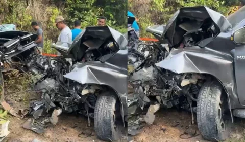 Jovem morre em acidente na BR-174 próximo a Presidente Figueiredo