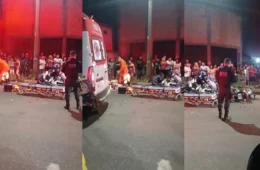 Motociclista foge de abordagem da GCM, dirige na contramão e causa acidente