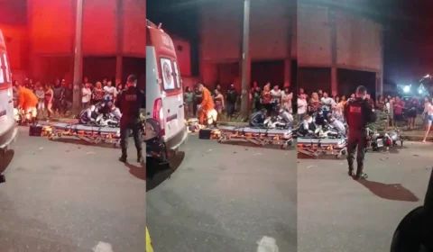 Motociclista foge de abordagem da GCM, dirige na contramão e causa acidente