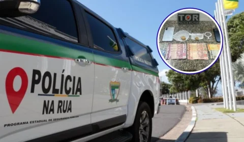 Jovem é preso em flagrante por tráfico de drogas no bairro Jardim Primavera