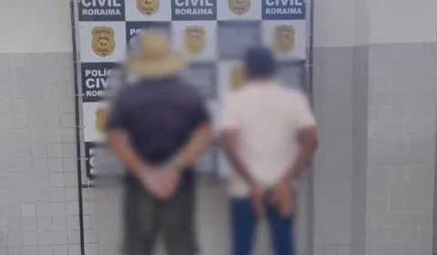 PCRR prende dois homens suspeitos de violência sexual contra adolescente em Caracaraí