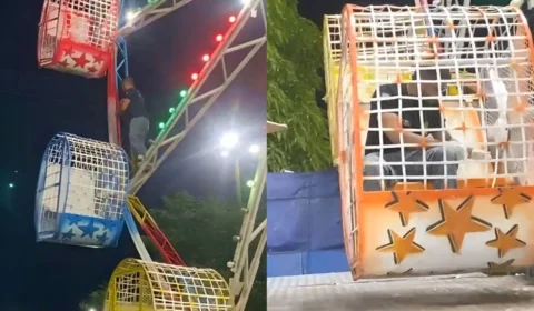 PCRR indicia quatro por acidente em roda-gigante em Rorainópolis