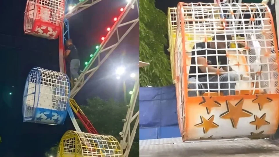 PCRR indicia quatro por acidente em roda-gigante em Rorainópolis