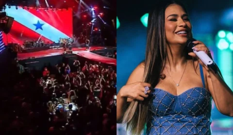 Simone Mendes se desculpa após polêmica da bandeira do Pará no Sou Manaus; veja vídeo