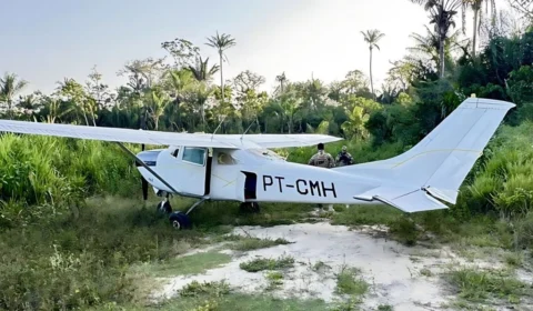 PRF apreende aeronaves usadas em garimpo ilegal em Mucajaí
