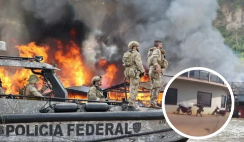 Confrontos entre garimpeiros e PF resultam em prejuízo de R$ 18 milhões em operação no Amazonas