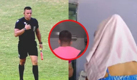 VÍDEO: árbitro é preso por agredir ex-namorada jogadora do Manaus FC