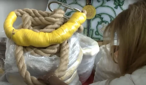 Corda do Círio 2025 é entregue na Basílica de Nazaré e ficará em exposição; veja quando visitar