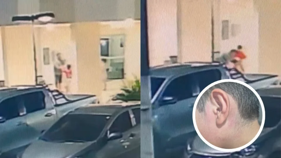 VÍDEO: criança de 8 anos tem tímpano perfurado após ser agredida por homem em condomínio de Manaus