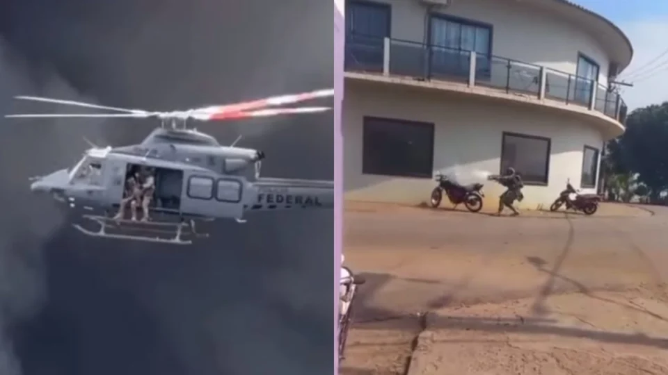 Garimpeiros entram em choque com a PF durante operação no interior do AM; veja vídeos