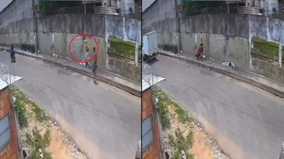 Vídeo mostra homem sendo baleado e esfaqueado em boca de fumo no Crespo, em Manaus