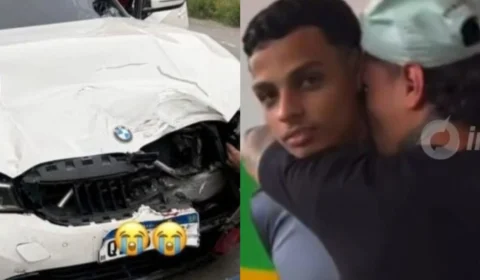 ‘Pai Maycon’: influenciador é preso em Manaus após acidente com BMW e moto adulterada em casa
