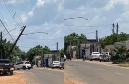 Motorista é preso após causar acidentes e deixar bairro sem energia em Boa Vista