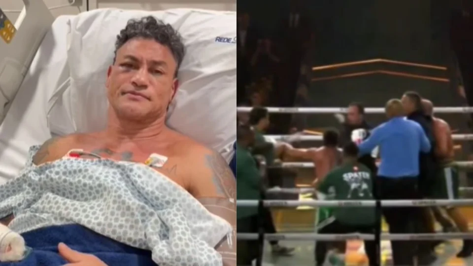 Popó passa por cirurgia após briga generalizada em luta contra Wanderlei; veja pronunciamento de equipe