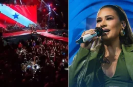 Simone Mendes gera polêmica com bandeira do Pará no ‘Sou Manaus 2025’