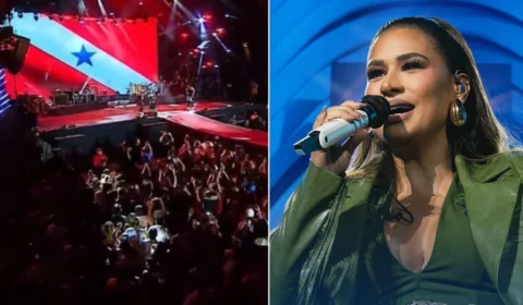 Simone Mendes gera polêmica com bandeira do Pará no ‘Sou Manaus 2025’