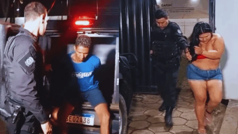 Casal monitorado por tornozeleira é preso após fuga e colisão em Rio Branco