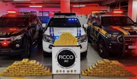 Mais de 150 kg de drogas são apreendidos em operação conjunta entre Rondônia e Acre