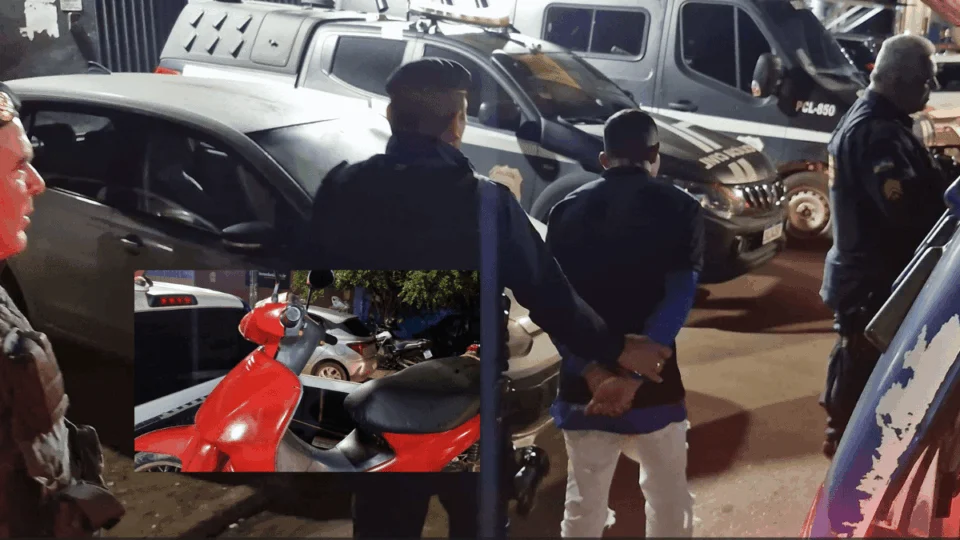 VÍDEO: Jovem é preso com motocicleta roubada na zona Leste de Porto Velho